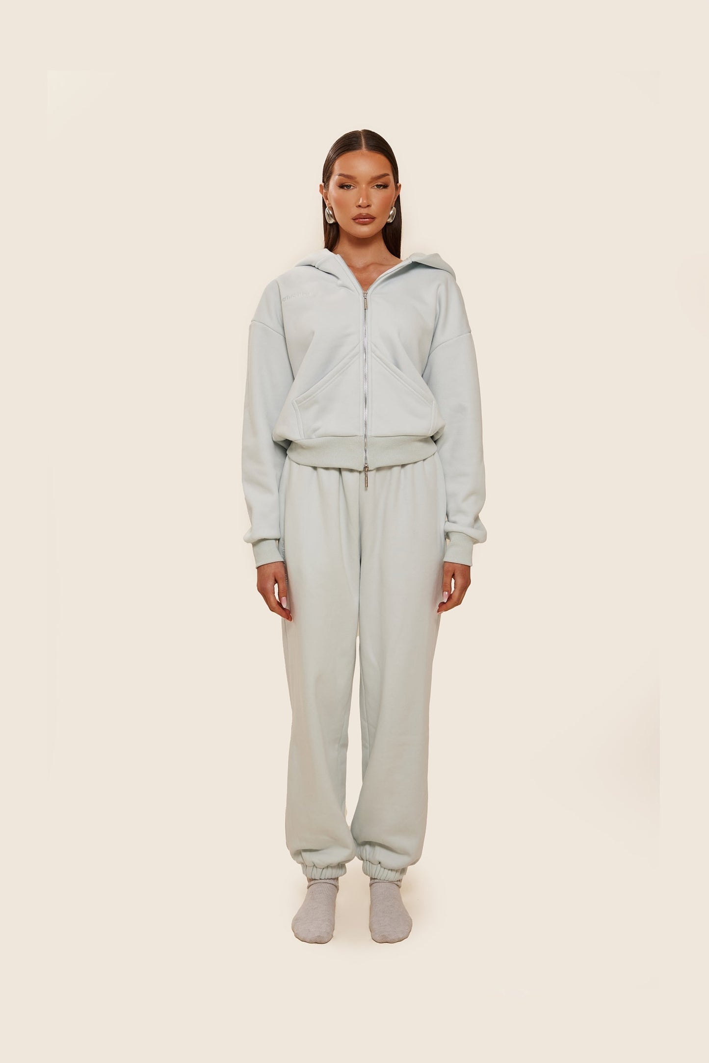 The Classics Cuffed joggers in Baby Blue