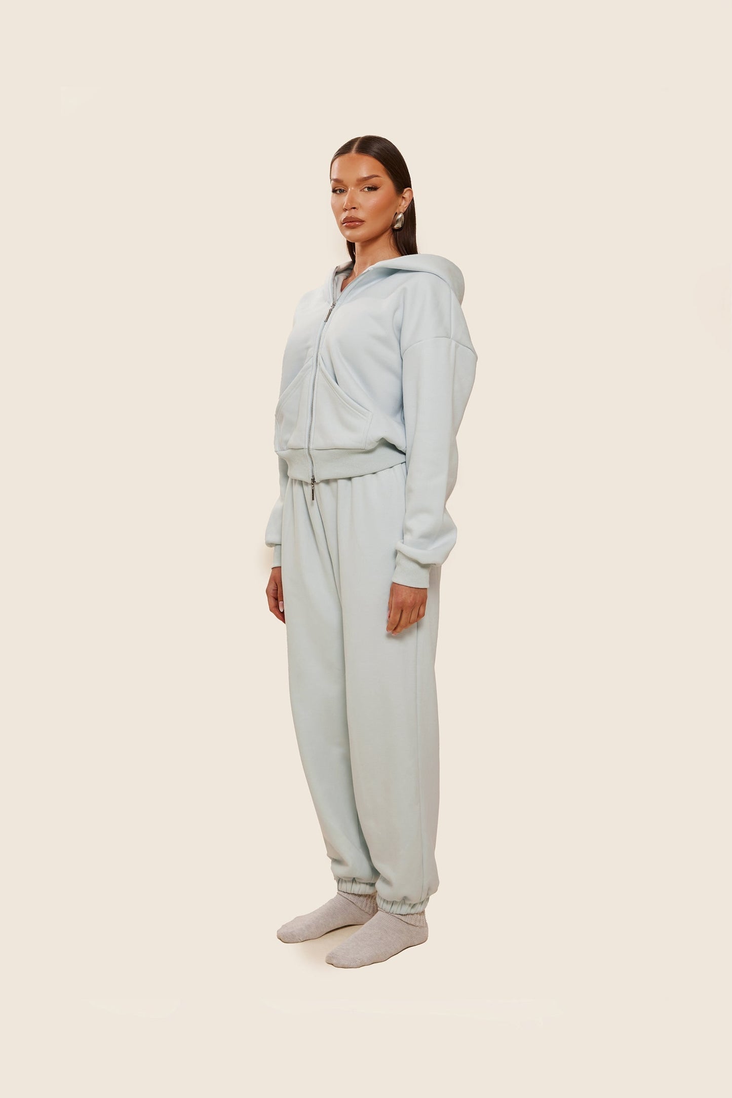 The Classics Cuffed joggers in Baby Blue