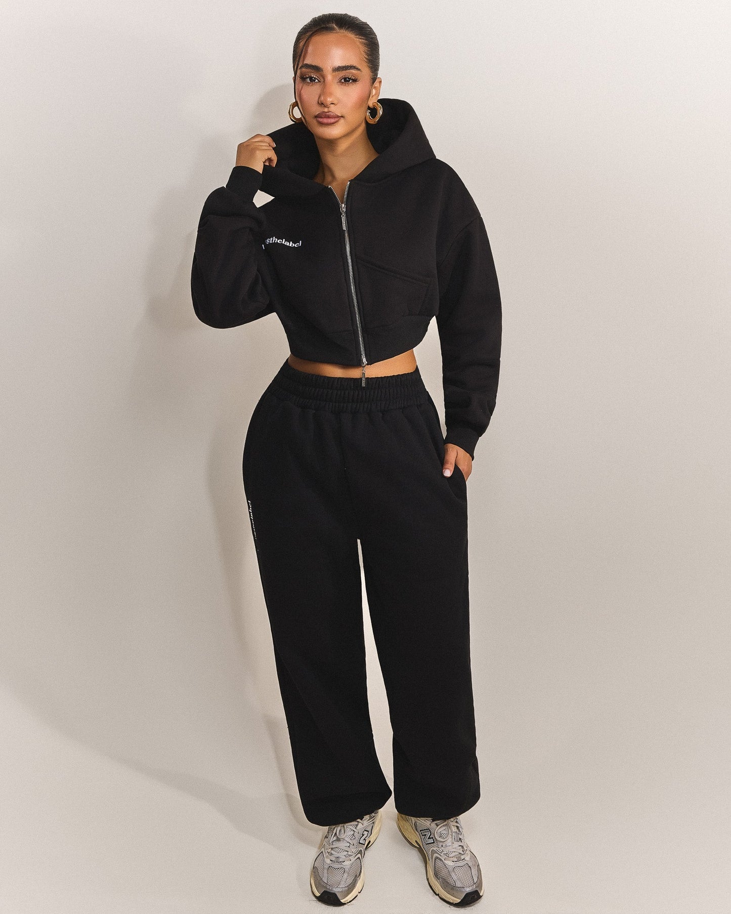 The Classics Cuffed Joggers in Black
