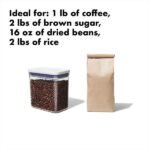 Airtight Clear Rubber-Seal Food Storage Container – 1.6 L Transparent Plastic & Stainless-Steel Lid, Stackable & Pantry Organizer - Image 8
