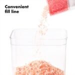 Airtight Clear Rubber-Seal Food Storage Container – 1.6 L Transparent Plastic & Stainless-Steel Lid, Stackable & Pantry Organizer - Image 5