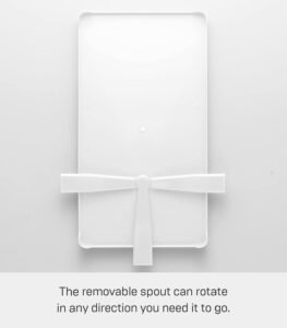 Compact Wire Dish Drainer Rack with Self-Draining Spout – White Steel Finish - Image 8