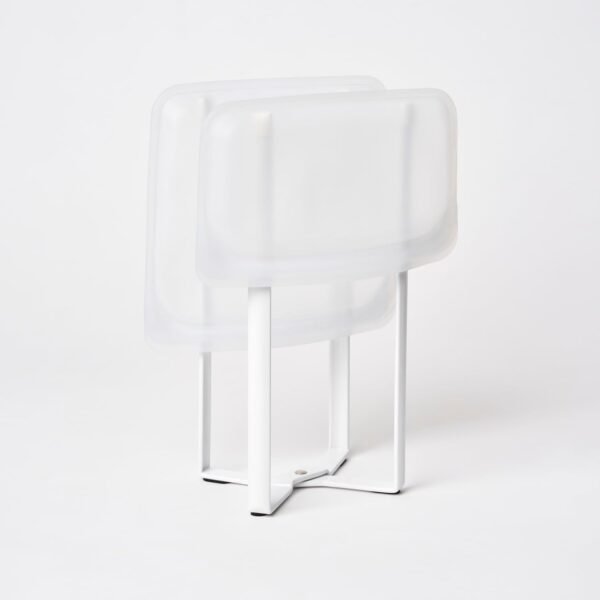 Multi-Function Kitchen Stand – Compact Rack for Drying Bottles, Glasses & Bags, White Finish - Image 5