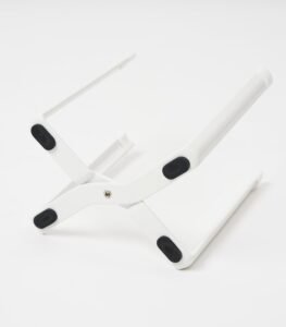 Multi-Function Kitchen Stand – Compact Rack for Drying Bottles, Glasses & Bags, White Finish - Image 3