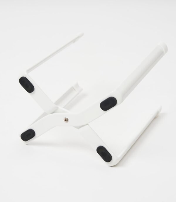 Multi-Function Kitchen Stand – Compact Rack for Drying Bottles, Glasses & Bags, White Finish - Image 3