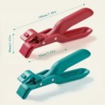 Silicone Anti-Scald Bowl Clip – Heat-Resistant Kitchen Gripper Tongs for Hot Dishes & Plates (Green + Red) - Image 6