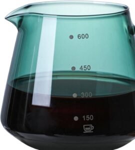 600ML Glass Coffee Dripper Pot – Heat-Resistant Espresso Maker with Stainless Steel Filter for Home, Café & Restaurants - Image 6