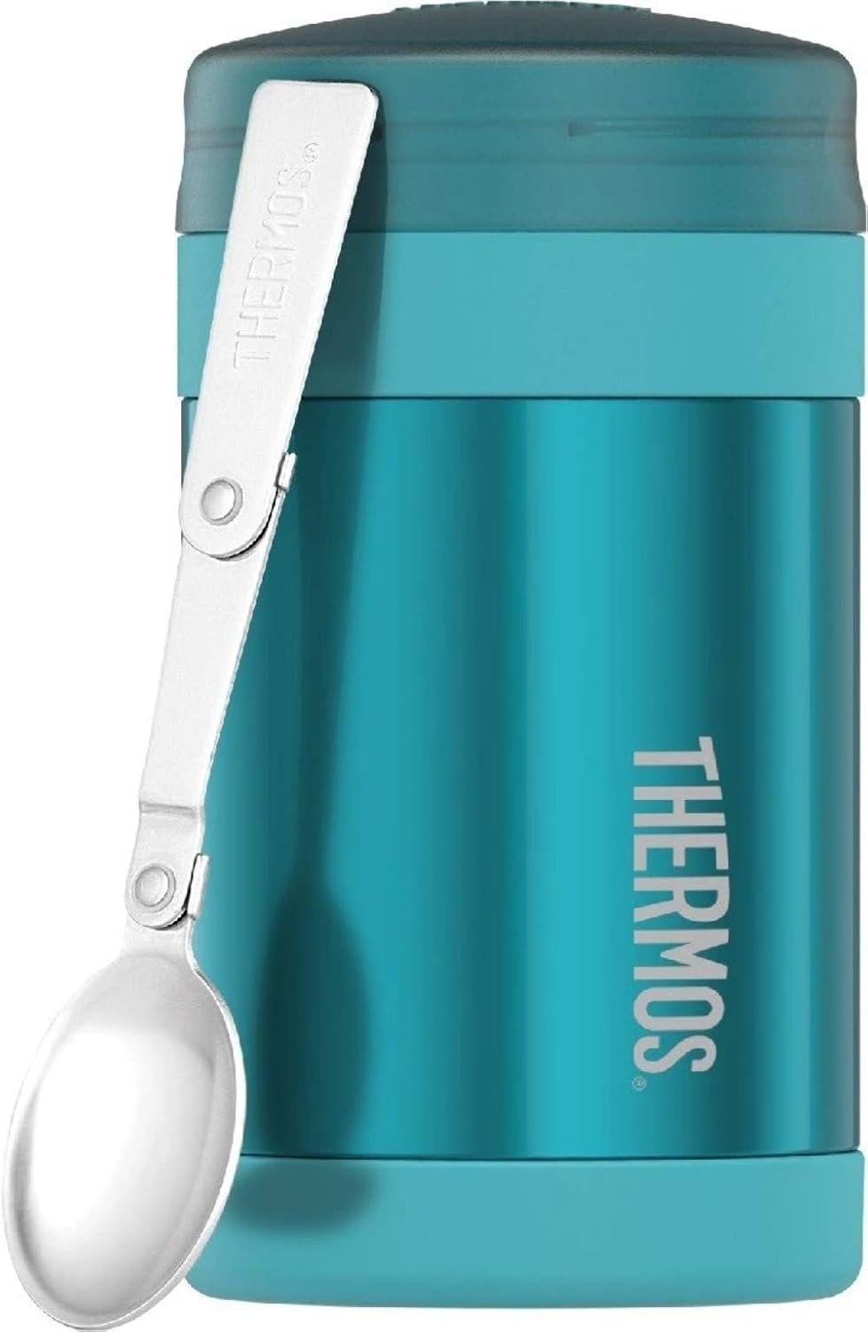 61aMSbJ3k0L._AC_SL1500_ Stainless Steel Vacuum-Insulated Food Jar – 470 ml Leak-Proof Lunch Jar in Teal - Image 1