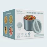 Stainless Steel Insulated Food Container – 560 ml Leak-Resistant Lunch Jar for Hot & Cold Meals, Aqua - Image 7