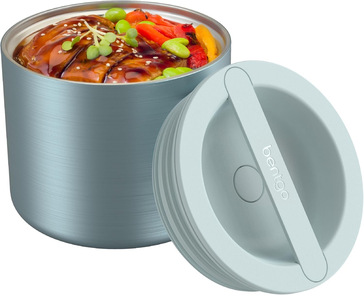71oIyd4P6aL._AC_SL1500_ Stainless Steel Insulated Food Container – 560 ml Leak-Resistant Lunch Jar for Hot & Cold Meals, Aqua - Image 1