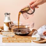 4-in-1 Adjustable Measuring Cup – Multi-Functional Measuring Tool with Scraper-Style Sealing Base, Space-Saving & Easy Clean Design for Cooking & Baking - Image 3