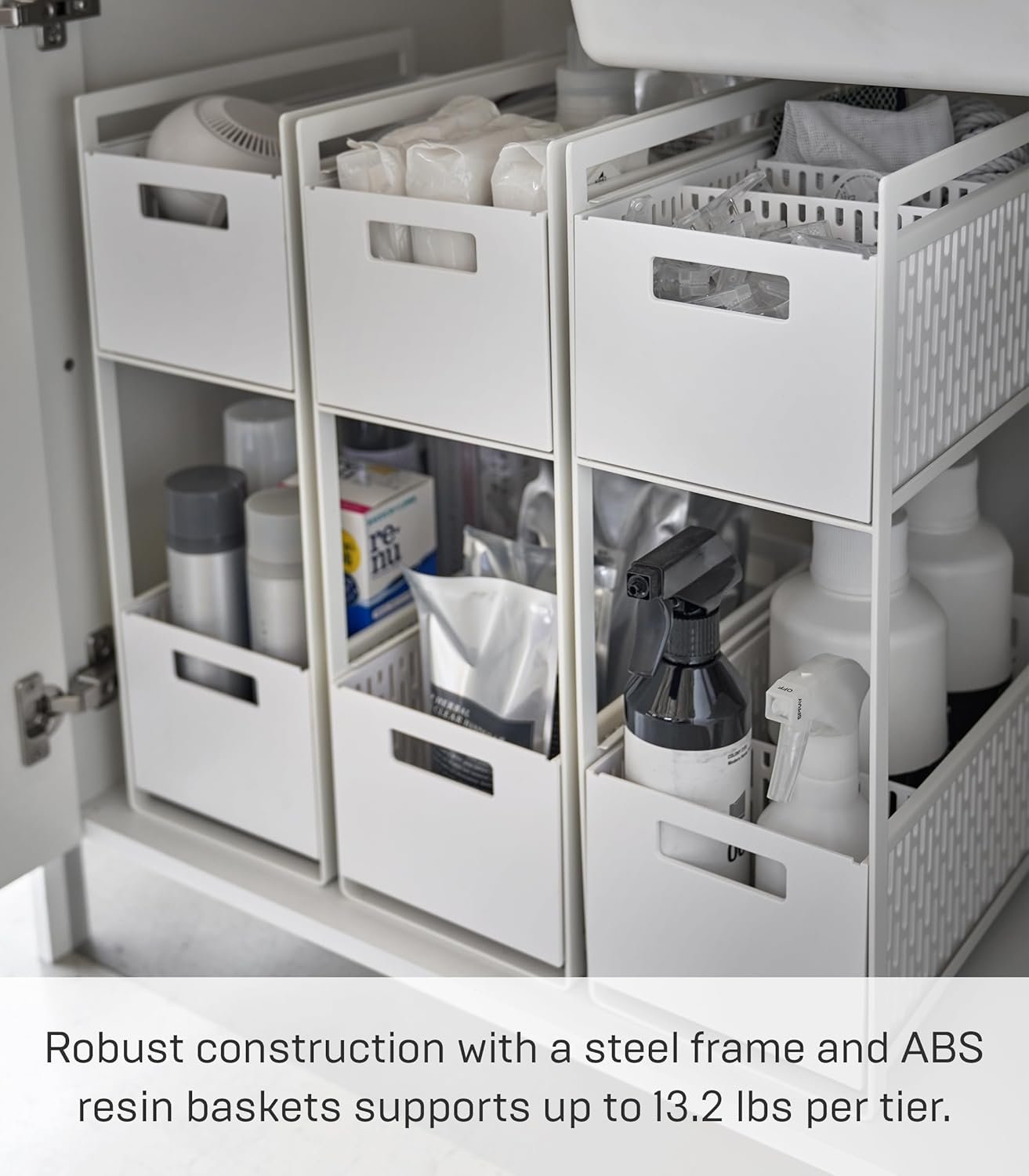 71ze8PP9idL._AC_SL1500_ Home & Kitchen › Kitchen Storage & Organization › Racks & Holders › Under-Sink Organizers - Image 5