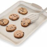 10-Piece Nonstick Stackable Bakeware Set – Heavy-Duty Carbon Steel Baking Trays & Pans, Easy-Release Non-Stick Coating, Oven Safe up to 450°F, Cream - Image 2