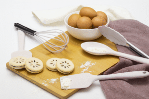 Premium Silicone Cooking Utensil Set – Heat-Resistant Kitchen Tools for Nonstick Cookware, Easy-Clean 5-Piece White Set - Image 2